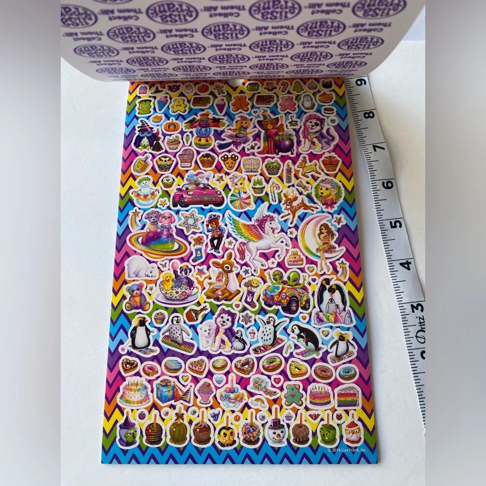 Lisa Frank Over 600‎ Stickers Collection Booklet
